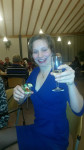 Eve Blom proost op een mooi jaar